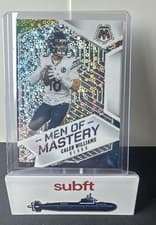 2025 Panini Mosaic Men of Mastery Caleb Williams #1 card