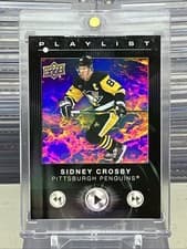 Sidney Crosby 2024 Upper Deck Playlist card