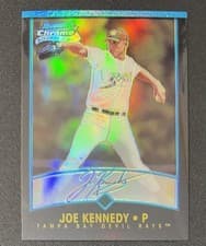 Joe Kennedy 2001 Bowman Chrome card