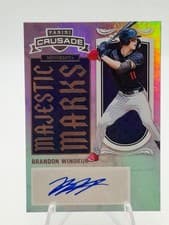 2025 Panini Crusade Majestic Marks Brandon Winokur #23 card