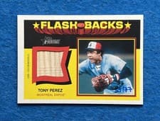 2026 Topps Heritage Flashback Relics Tony Perez #FBR-TP card