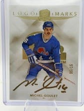 2024-25 Upper Deck The Cup Logomarks Michel Goulet #LM-MG card