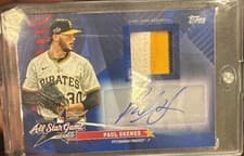 2025 Topps Update All-Star Stitches Paul Skenes #AS-PS