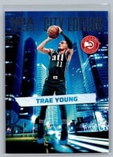 2024-25 Hoops City Edition Trae Young #6 card