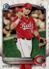 2025 Bowman Chrome Prospects Ichiro Cano Hernandez #BCP-18 card