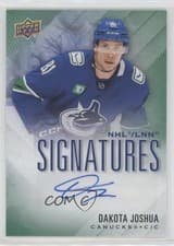2024-25 Tim Hortons Collectors Series NHL Signatures Dakota Joshua #S-DJ card