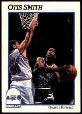 Otis Smith 1991-92 Hoops Base Set card