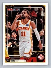 Trae Young 2025 Topps NBA Hoops card