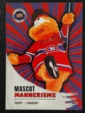 Youppi! 2026 Upper Deck National Hockey Card Day Mascot Mannerisms card