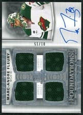 2024-25 Upper Deck The Cup Foundations Quad Jersey Marc-Andre Fleury #F-MF