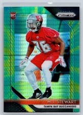 M.J. Stewart 2018 Panini Prizm card