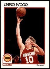David Wood 1991-92 Hoops Base Set card