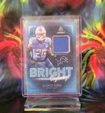 2024 Panini Luminance Bright Beginnings Relics Jahmyr Gibbs #BB-JGS card