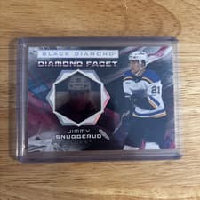 2025-26 Upper Deck Black Diamond Diamond Facet Jimmy Snuggerud #DF-JS card