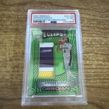 2024-25 Panini Obsidian Eclipse Materials Stephon Castle #EM-SCS card