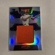 Jose Siri 2022 Panini Select Rookie Jumbo Swatch card
