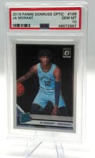 2020 2019 Panini Donruss Optic JA Morant #168