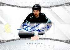 2024-25 Upper Deck Artifacts Autograph Facts Shane Wright #AF-SW card