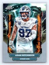 2025 Topps Cosmic Chrome Extraterrestrial Talent Aidan Hutchinson #ET-19 card