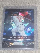 Rafael Devers 2018 Panini Chronicles Prizm card
