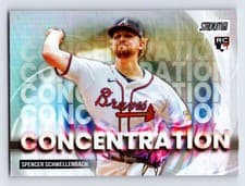 2025 Stadium Club Concentration Spencer Schwellenbach #C-22 card