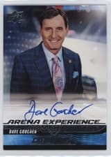 2024-25 Upper Deck Credentials Arena Experience Autographs Dave Goucher #AE-DG card