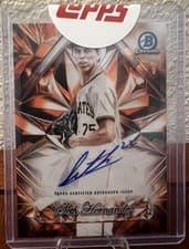 2025 Bowman Draft Sapphire Sapphire Selections Autographs Seth Hernandez #SSA-SH card