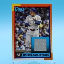 Moisés Ballesteros 2025 Topps Update 1990 Topps Baseball Relics card