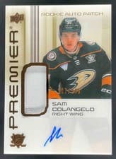 2024-25 Upper Deck Premier Acetate Auto Patch Rookies Sam Colangelo #AR-SC card