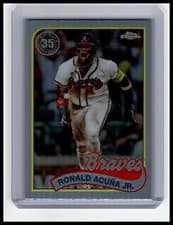 2024 Topps Chrome 1989 Topps Baseball Chrome Layer Variations Ronald Acuña Jr. #89BCL-3 card