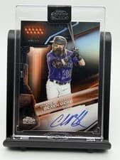 2026 Topps Chrome Black Autographs Charlie Blackmon #CBA-CBL card