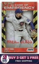 2025 Stadium Club In Case of Emergency Matt Shaw #ICE-22 card