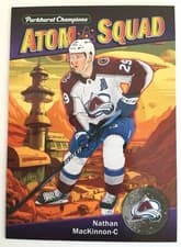 2024-25 Parkhurst Champions Atom Squad Nathan MacKinnon #AS-6 card