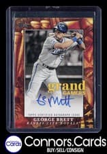 2024 Topps Grand Gamers Autographs George Brett #GOGA-GB card