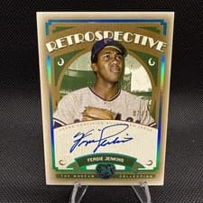 2025 Topps Museum Collection Retrospective Signatures Fergie Jenkins #RS-FJ
