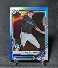 Dax Fulton 2021 Bowman 1st Edition card