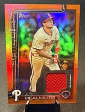 J.T. Realmuto 2025 Topps Real One Relics card