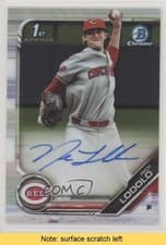 2019 Bowman Draft Chrome Picks Autograph Nick Lodolo #CDA-NL