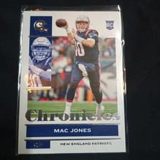 Mac Jones 2021 Panini Chronicles card