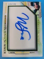 2025 Panini Boys of Summer Jumbo Acetate Signatures Wyatt Sanford #37 card