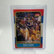 Vern Fleming 1986 Fleer card