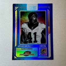 Alvin Kamara 2025 Score The Franchise card