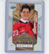 2025-26 Upper Deck Black Diamond Exquisite Rookie Draft Day Ryan Leonard #RDD-RL card
