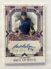2025 Panini Boys of Summer Fan Favorite Signatures Paul Lo Duca #14 card