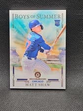 2025 Panini Boys of Summer Base Set Matt Shaw #93 card