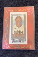 2025 Topps Allen & Ginter Mini Cloth Manny Machado #134 card