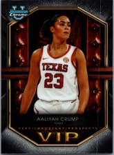 2025-26 Bowman Very Important Prospects Aaliyah Crump #VIP-12 card