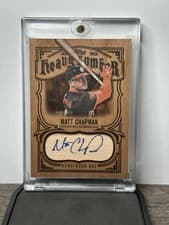 2026 Topps Heavy Lumber Autograph Relics Matt Chapman #HLAR-MC card