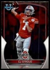 CJ Stroud 2022 Bowman Chrome University card