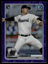 Jordan Yamamoto 2020 Bowman Chrome card